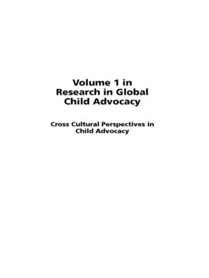 cover image of Cross Cultural Perspectives in Child Advocacy